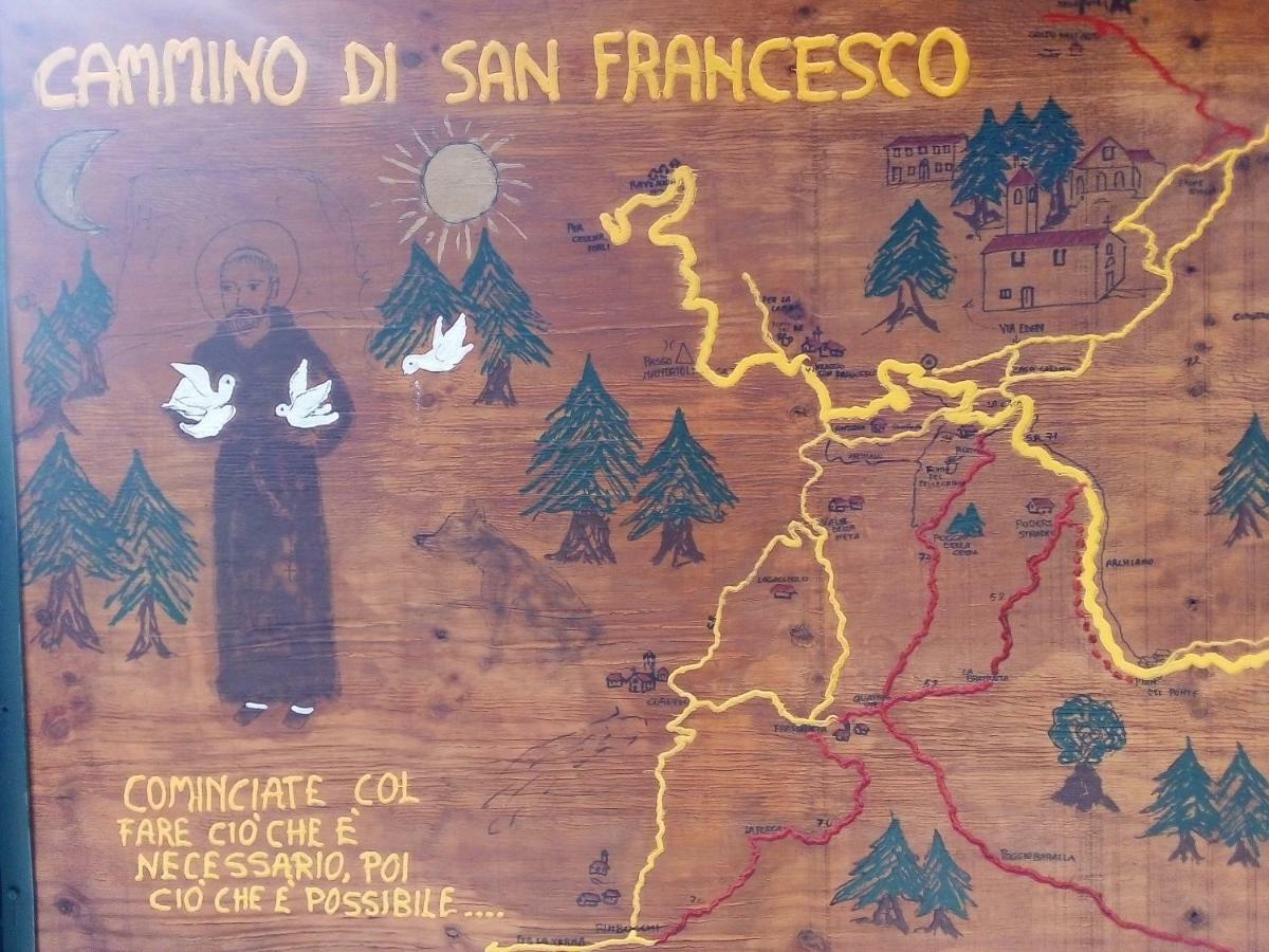 La Foresta Albergo Ristorante Pizzeria Badia Prataglia Dış mekan fotoğraf